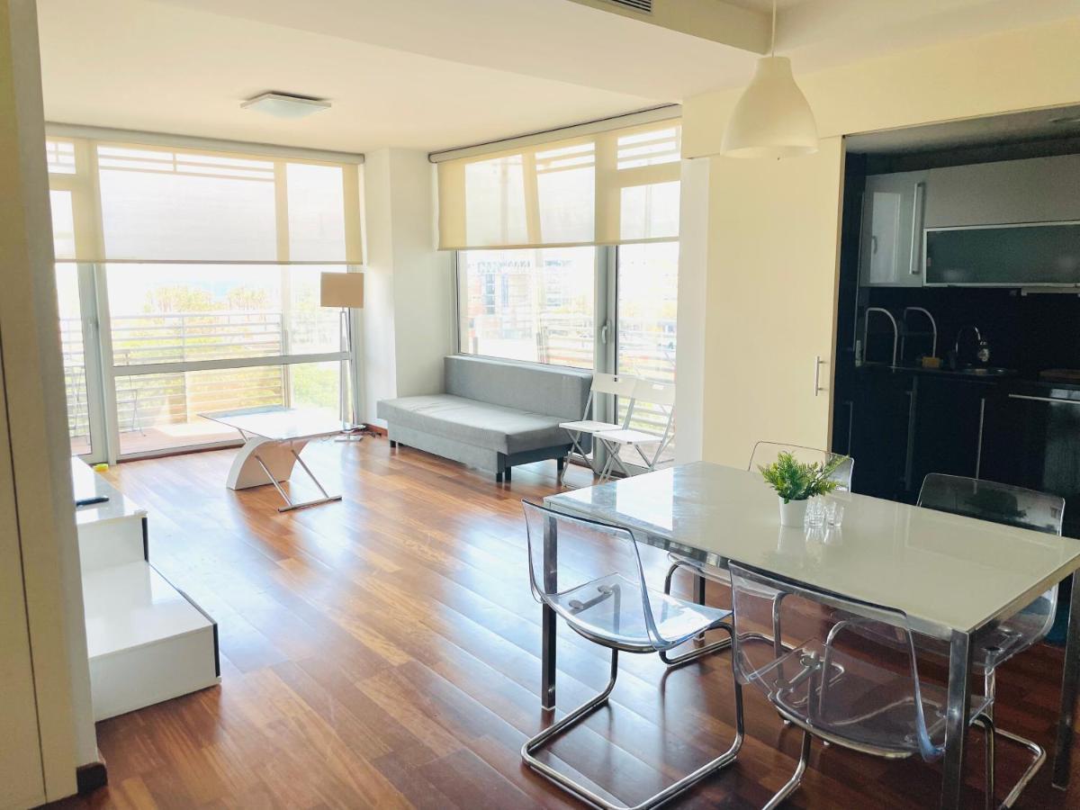 Forum De Barcelona Sea View Apartment With Garage Parking سان أدريان دي بيزوس المظهر الخارجي الصورة