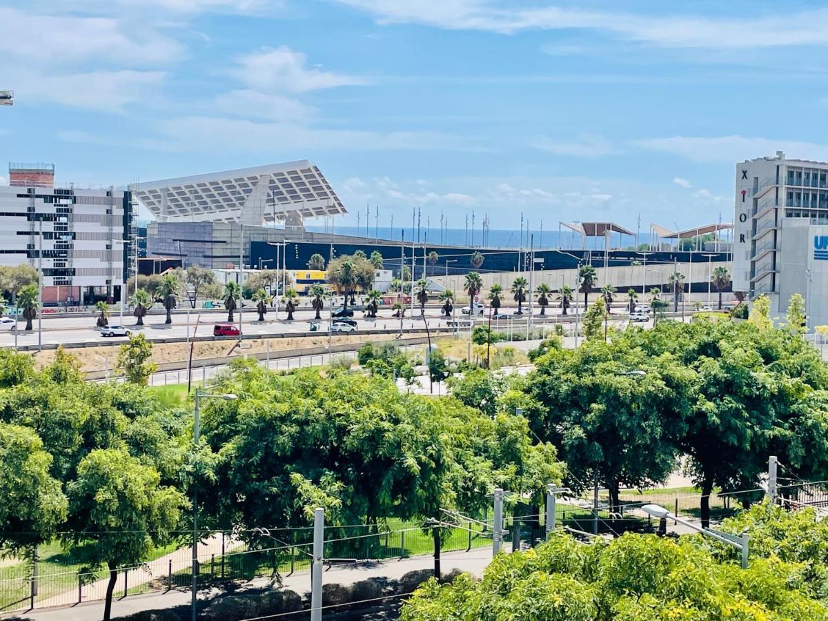 Forum De Barcelona Sea View Apartment With Garage Parking سان أدريان دي بيزوس المظهر الخارجي الصورة