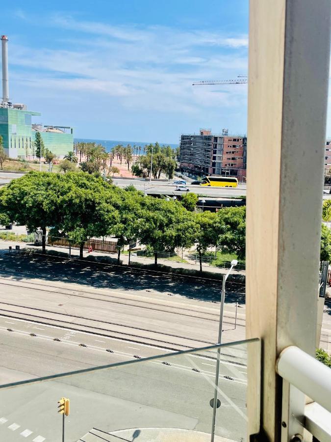 Forum De Barcelona Sea View Apartment With Garage Parking سان أدريان دي بيزوس المظهر الخارجي الصورة