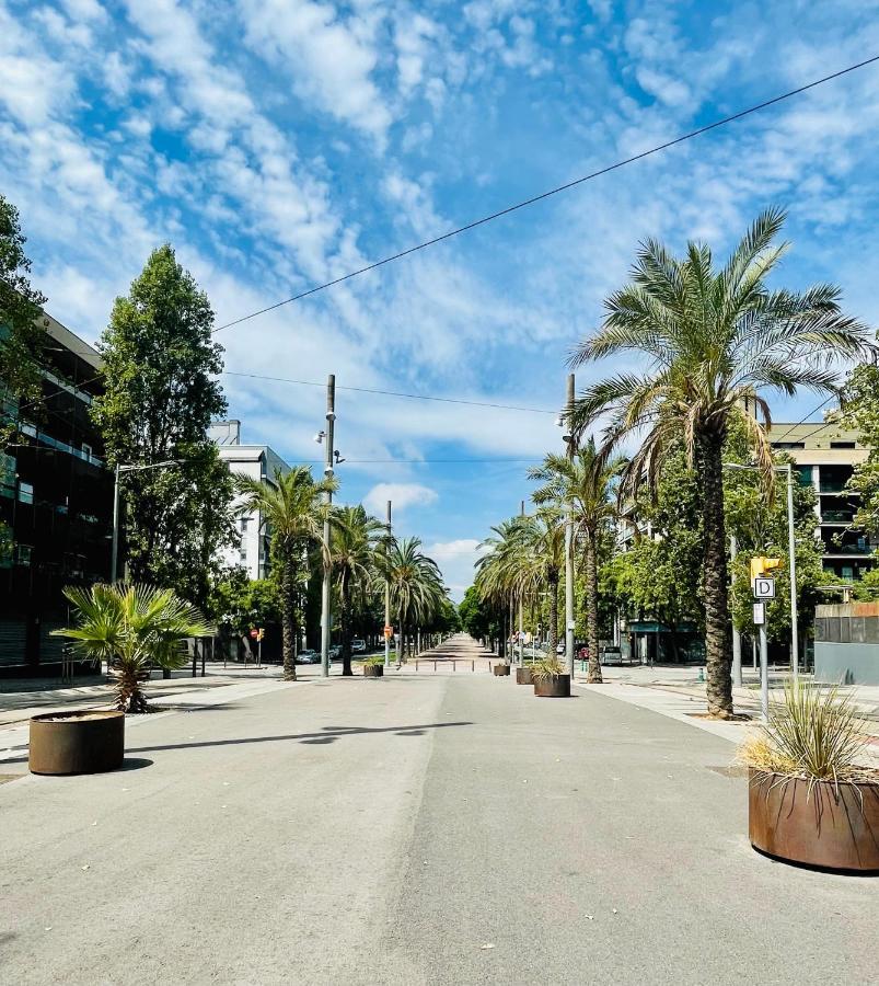 Forum De Barcelona Sea View Apartment With Garage Parking سان أدريان دي بيزوس المظهر الخارجي الصورة
