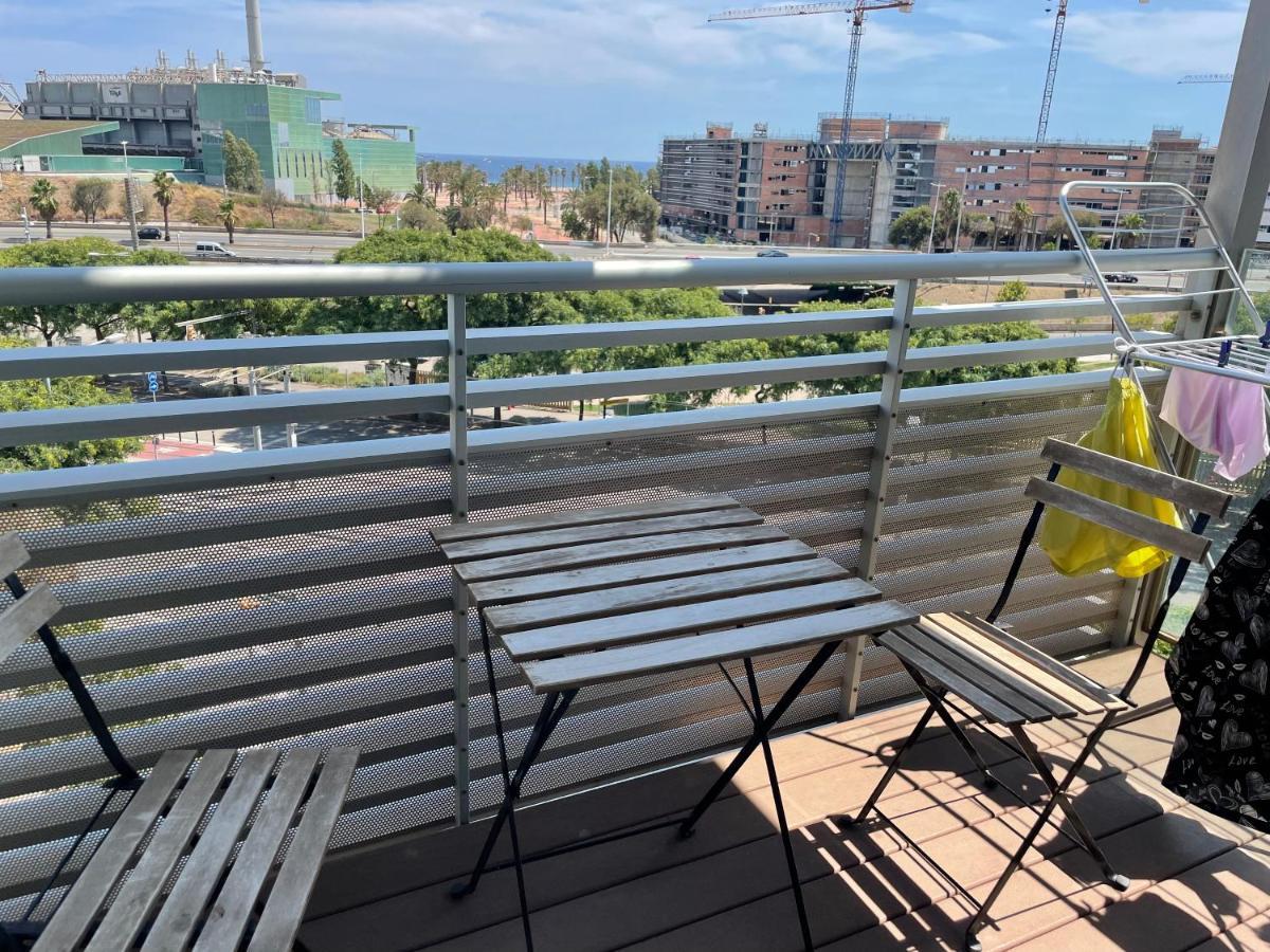 Forum De Barcelona Sea View Apartment With Garage Parking سان أدريان دي بيزوس المظهر الخارجي الصورة